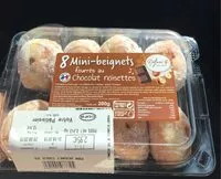 Mängden socker i Mini-beignets choco-noisettes