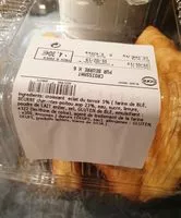 Mängden socker i Croissant pour beurre