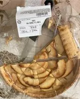 Mängden socker i tarte aux pommes