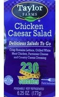 Mängden socker i Chicken Caesar Salad
