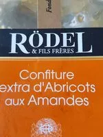 Mängden socker i Confiture D Abricots Aux Amandes Rödel