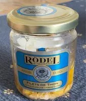 Mängden socker i Filets De Thon à L'huile D'olive Vierge Rödel