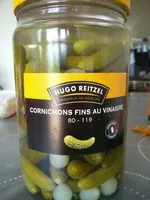 Mängden socker i Cornichons Fin au Vinaigre