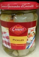 Mängden socker i Pickles au vinaigre