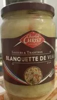 Mängden socker i Blanquette de veau