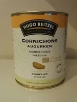 Mängden socker i Cornichons aigre-doux