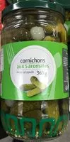 Mängden socker i Cornichons aux 5 aromates