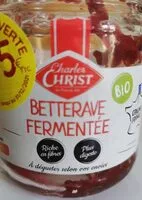 Mängden socker i Betterave fermentée