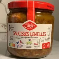 Mängden socker i Saucisses lentilles