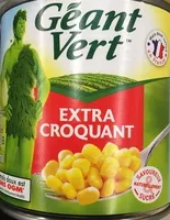 Mängden socker i Maïs doux en grains extra croquants
