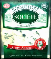 Mängden socker i Roquefort AOP Cave Saveur