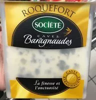 Mängden socker i Roquefort AOP Caves Baragnaudes