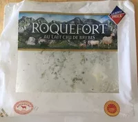 Mängden socker i Roquefort au lait cru de brebis (31 % MG)