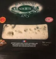 Mängden socker i Roquefort Société