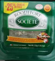 Mängden socker i Roquefort
