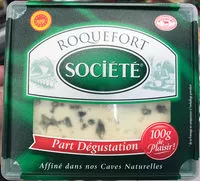 Mängden socker i Roquefort AOP (part dégustation)