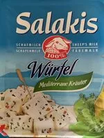 Mängden socker i Salakis Würfel