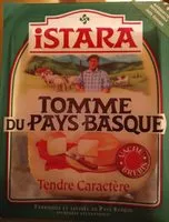 Mängden socker i Tomme de pays basque