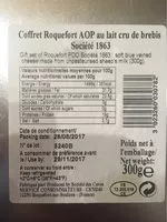 Mängden socker i Coffret roquefort