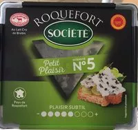 Mängden socker i Roquefort Petit Plaisir n°5 Société