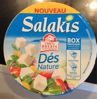 Mängden socker i Dès nature salakis