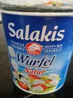 Mängden socker i Salakis cubes nature