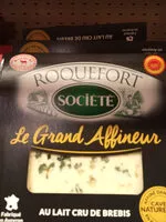 Mängden socker i Roquefort Société (le grand affineur)