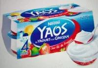Mängden socker i Yaos yaourt à la grecque sur lit de fraises