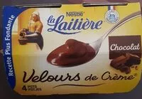 Mängden socker i Velours de creme chocolat x4