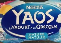 Mängden socker i Yaos - Yaourt à la Grecque Nature au Lait Entier