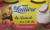 Mängden socker i Le Yaourt sur Lit de Framboise