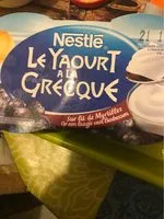 Mängden socker i Le Yaourt à la Grecque sur Lit de Myrtilles