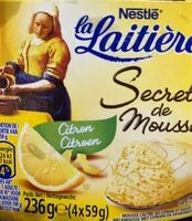 Mängden socker i La laitière secret de mousse citron