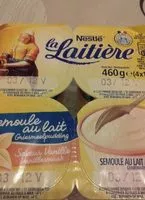 Mängden socker i Semoule au lait saveur vanille