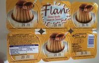 Mängden socker i Flan