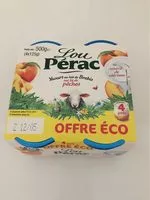 Mängden socker i Yaourt au lait de brebis sur lit de peches