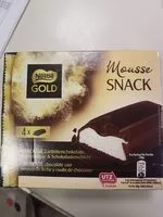 Mängden socker i Mousse snack de mousse de leche con coulis de