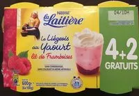 Mängden socker i Le Liegeois au yaourt lit de framboises