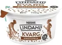 Mängden socker i Lindahls Kvarg Stracciatella with Chocolate Pieces