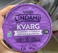 Mängden socker i Kvarg blueberry & vanilla