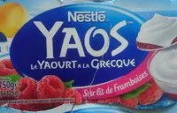 Mängden socker i Yaos Yaourt à la Grecque sur lit de Framboises 6 x 125 g