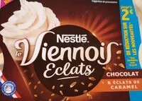 Mängden socker i Nestlé Viennois éclats chocolat et éclats de caramel