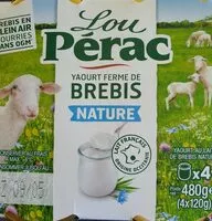 Mängden socker i Yaourt ferme de brebis nature