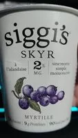 Mängden socker i Skyr myrtille
