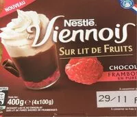 Mängden socker i Le Viennois sur lit de fruits Chocolat/Framboises en purée