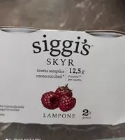 Mängden socker i Skyr lampone
