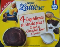 Mängden socker i La Laitière - Crème au chocolat noir d'Equateur