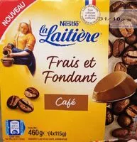 Mängden socker i Frais et Fondant café 4 x 115 g