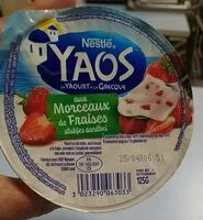 Mängden socker i Yaourts à la grecque aux morceaux de fraise