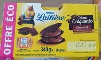 Mängden socker i Crème craquante chocolat 4 x 85 g
